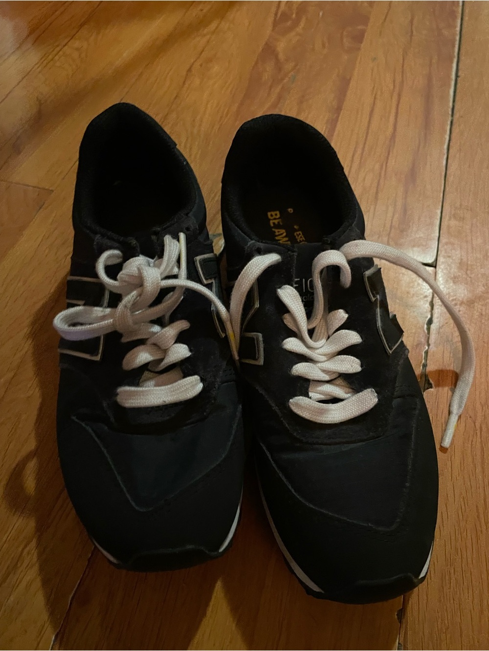 New Balance x Figs  Black Sneakers with White Laces